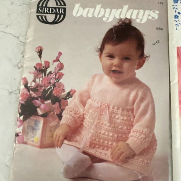 Babydays, For All My Children, Small-Fry, Lovable Hand Knits Patterns - Lot of 4 - Picture 6 of 16